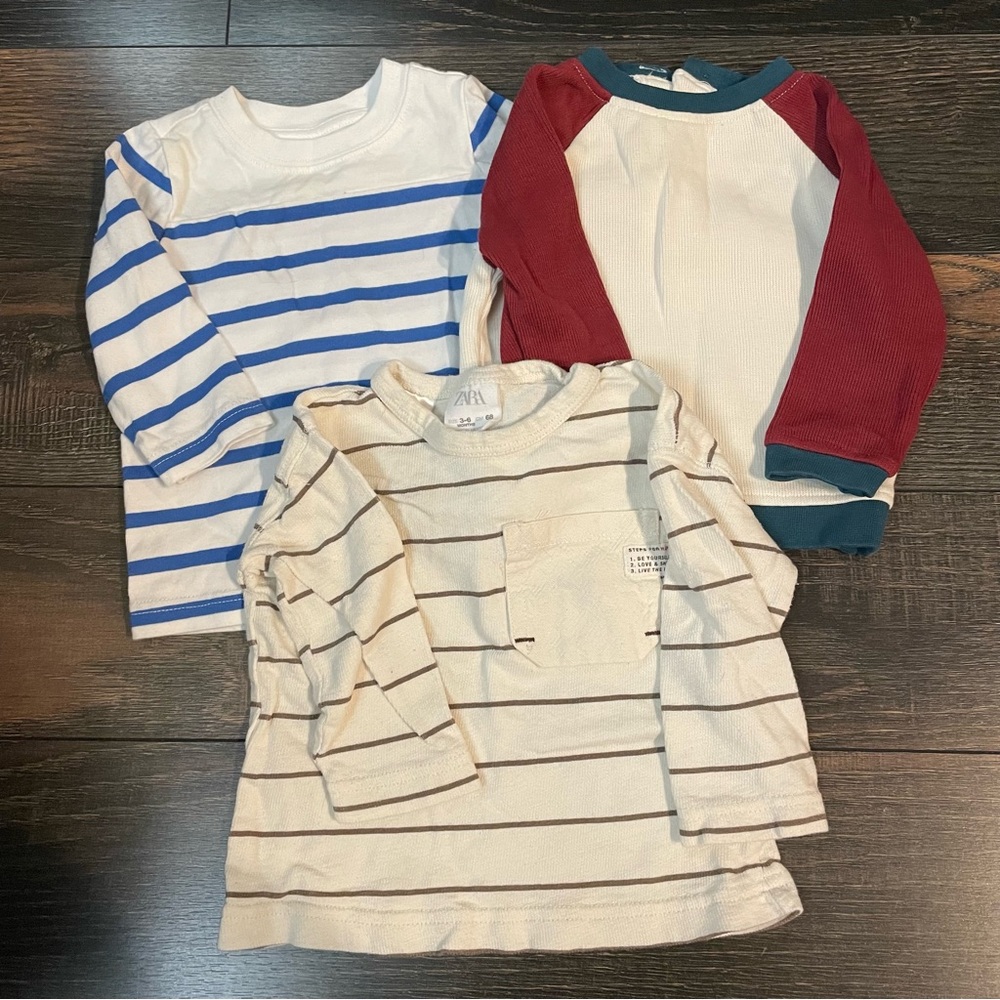 3-6 mo bundle Janie & Jack, Zara, Rugged Butts